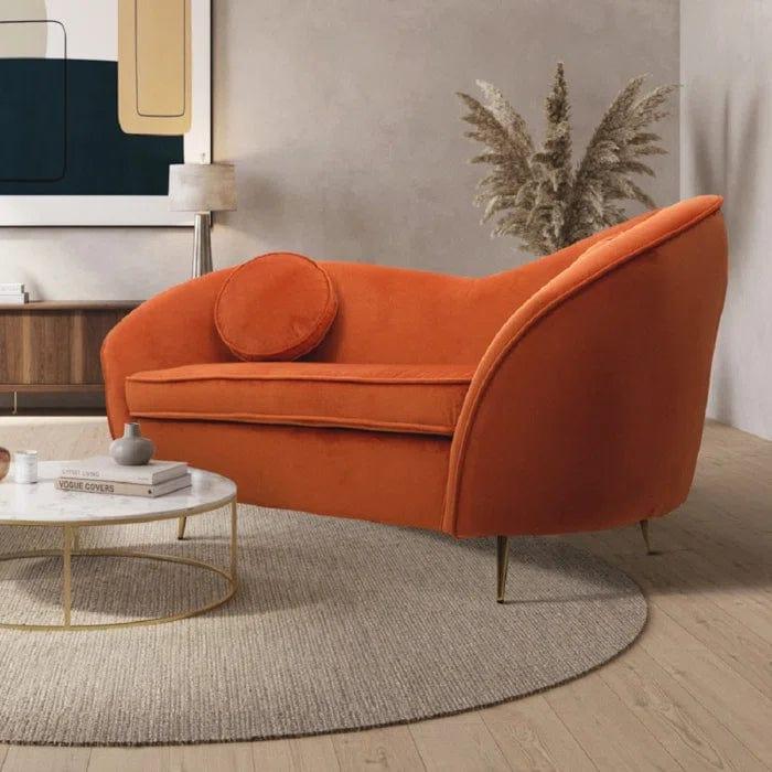 2 Seater Upholstered Loveseat