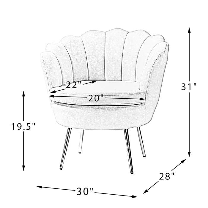 Hendrix Upholstered Barrel Chair