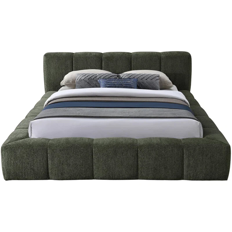 Mesan Chenille Fabric Bed