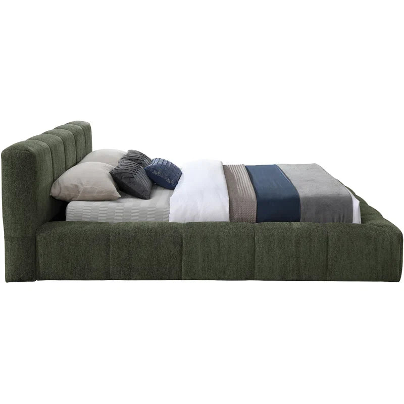 Mesan Chenille Fabric Bed