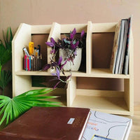 Portable Bookshelf For Table Tops or Wall Hanging