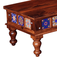 Sheesham Wood Coffee Table Brown