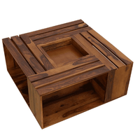 Wooden Coffee Table for Living Room and Office