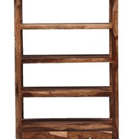 Sheesham Wood Bookshelf (Walnut Finish)