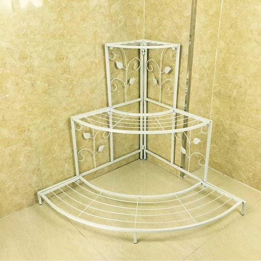 3-Tier Corner Plant Stand - Space-Saving Indoor Planter Shelf for Stylish Home Decor