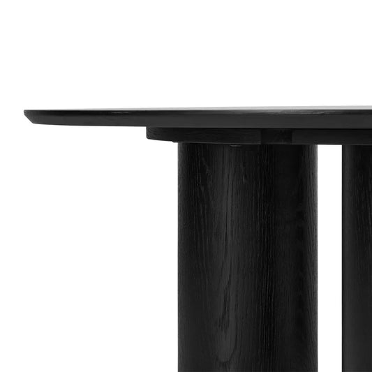 40" Drum With 3 Legs Pedestal Round Coffee Table