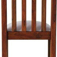 Sheesham Wooden Aptitude Solid Wood Cushioned Dining Chair Set of 2 PCs