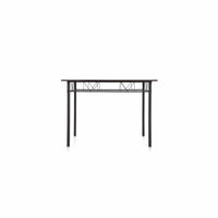 5-Pieces Modern Metal Frame Dining Kitchen Table Chairs Set for 4 Person Kitchen Furniture
