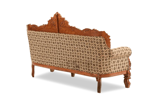 Solid Wood Czar Carved Sofa  Set