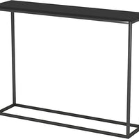 Wooden Hallway Console Table with Metal Legs