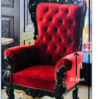 Wooden Maharaja Chair