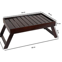 Wooden Multipurpose Portable Table Breakfast Tray| Laptop Stand Bed Side Table