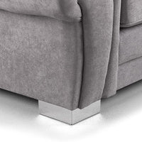 Sofa Verona Fabric Corner Sofa - 2 Seater (Grey,
