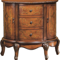 Design Lucchesi Serpentine Wooden Console Table