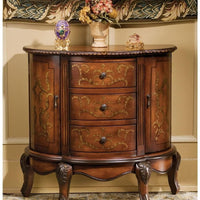 Design Lucchesi Serpentine Wooden Console Table