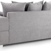 Sofa Verona Fabric Corner Sofa - 2 Seater (Grey,