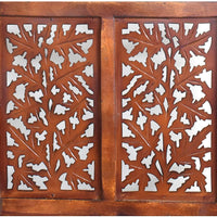 3 panel Wood Partition  for Living Room | Office Partition Screen Room Divider Solid Wood