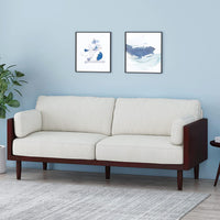Wooden Teak Wood 2 Seater Sofa