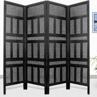 Wooden Handcrafted Partition Room Divider Separator for Living Room Office Partition Screen Room Divider Wood Partitions for Home Kitchen & Office