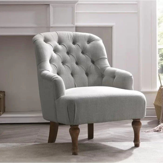 Aileen  Wide Tufted Armchair