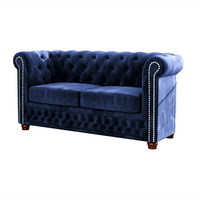 Anzla 2 Seater Chesterfield Sofa