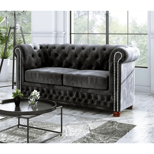 Anzla 2 Seater Chesterfield Sofa
