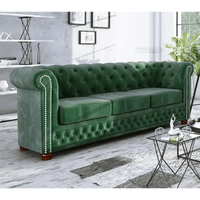 Anzla 3 Seater Chesterfield Sofa