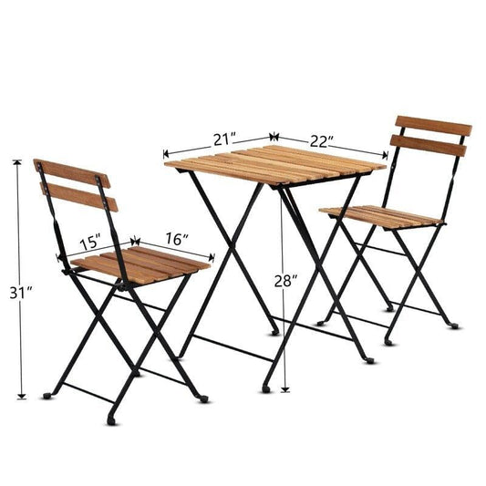 OUTDOOR FURNITURE GARDEN PATIO SEATING SET 1+2  CHAIRS AND TABLE SET BALCONY FURNITURE COFFEE TABLE SET
