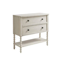 Beckett Solid Wood 2-Drawer Accent Chestv