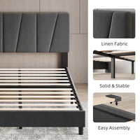 Luxury Redefined: Dreamscape Upholstered King Bed by Classic Comfort | King Size