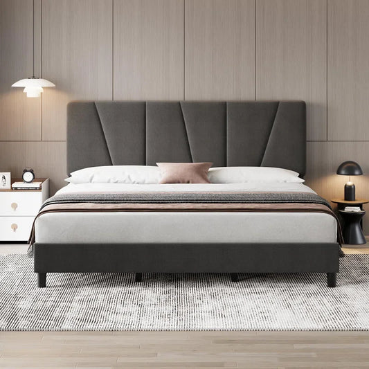 Luxury Redefined: Dreamscape Upholstered King Bed by Classic Comfort | King Size