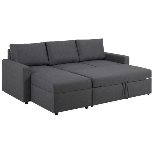 Stylish Corner Sofa Bed – Reversible L-Shaped Design with Under-Seat Storage