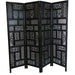 Bracknell 183Cm W x 177Cm H 4 - Panel Folding Room Divider