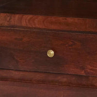 Buchholtz 180Cm H x 110Cm W Solid Wood Standard Bookcase
