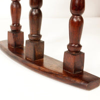 Sheesham Wood Breakfast Table | Laptop Table - Walnut Finish