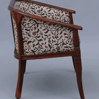 Sheesham Wood 2 Seater Sofa In Scratch Resistant Honey Oak Finish in Multicolor