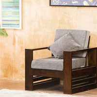 Solid Wood Bennett Sofa Set