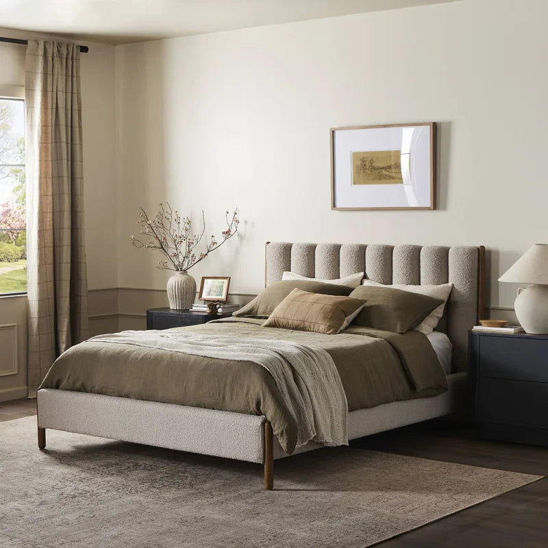 Desinae Upholstered Platform Bed