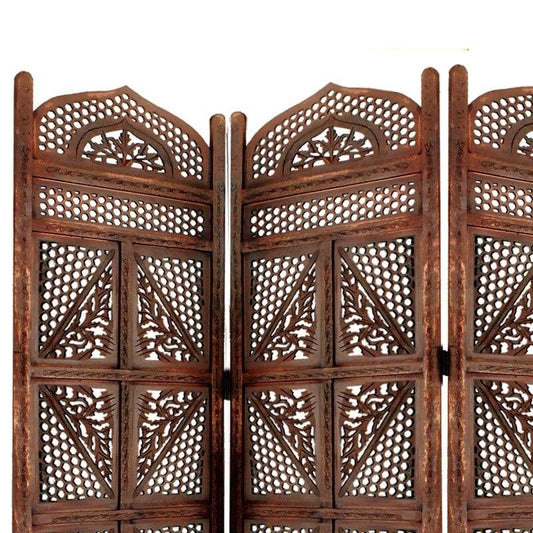 Wooden Partition Panel Folding Room Divider