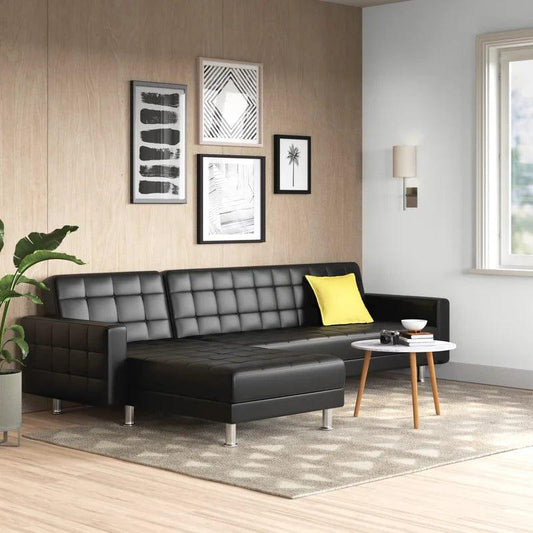Duplantis Vegan Leather Corner Sofa
