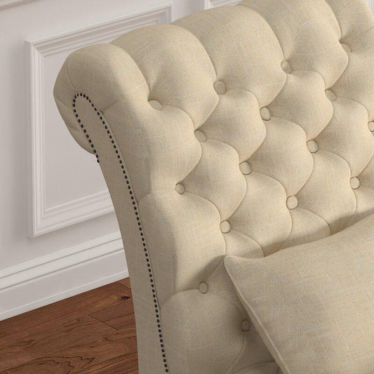 Modern Premium Wooden Sofa Couch for Home & Office Chaise Lounge