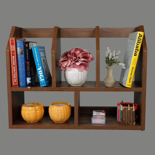 Portable Bookshelf For Table Tops or Wall Hanging