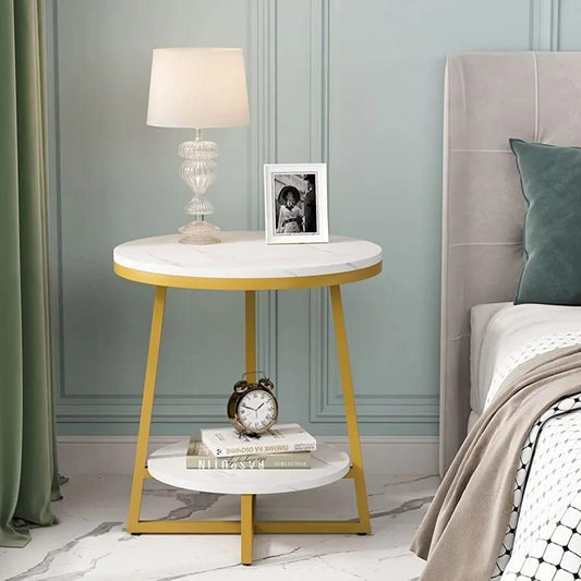 Vesta Two - Tier Sofa Side Table