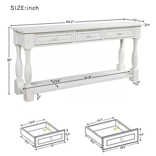 Markes ' Solid Wood Console Table