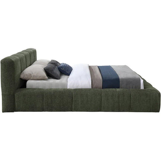 Mesan Chenille Fabric Bed