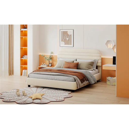 Meshae Upholstered Platform Bed