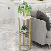 Two - Tier Long Pot Stand .