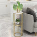 Two - Tier Long Pot Stand .