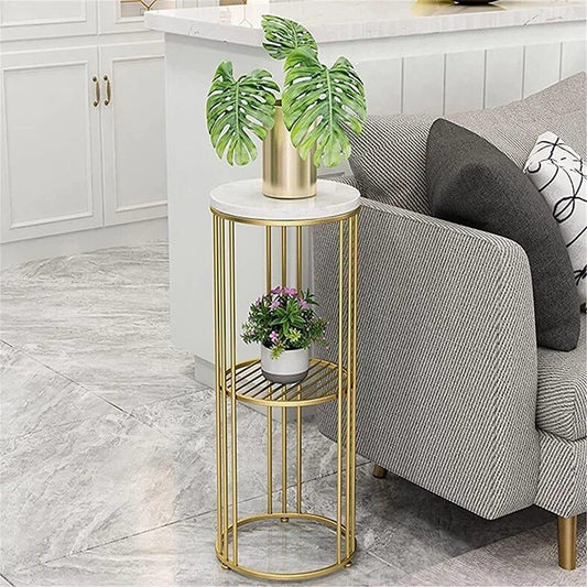 Two - Tier Long Pot Stand .