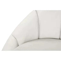 Velvet Curved Sofa